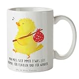 Mr. & Mrs. Panda Tasse Küken Wanderer - Geschenk, Becher, Ostereier, Ostern, liebe Grüße, Flausen, Osterhase, Kaffeetasse, Osternest, Kaffeebecher, Ostergeschenke, Büro, Tee, Grüße