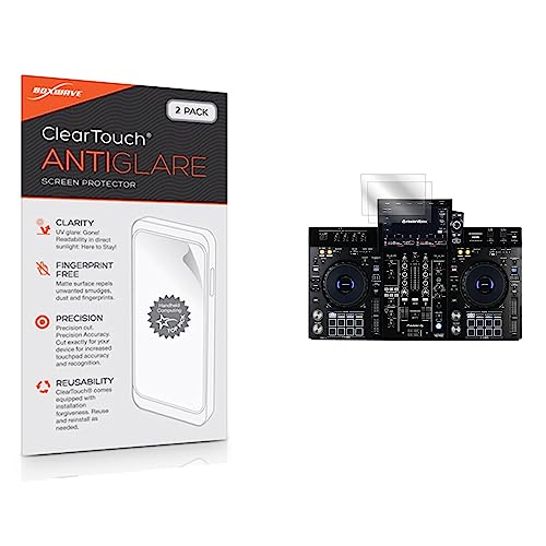 BoxWave�X�N���[���v���e�N�^�[ Pioneer XDJ-RX3�Ή� - ClearTouch �A���`�O���A (2���p�b�N) �w��h�~�}�b�g�t�B�����X�L��