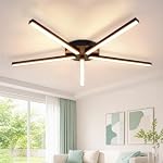 Glitzerlife – Glitzerlife Deckenlampe LED Warmweiß Wohnzimmerlampe Deckenl