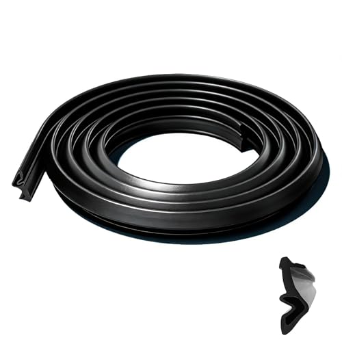 W11177741 Dishwasher Door Gasket Seal Replacement Compatible with Whirlpool Maytag KitchenAid Kenmore Amana Replaces W10300924 W10660528 W10300924V Fix Leaks Durable Rubber Easy Install