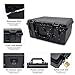 Klawdsky 10 Inch Foam Case with Customizable Foam for Test Instruments, Camera Accessories, Equipment, Electronics, and Tools & More – 10 x 8 x 4.5 Inches