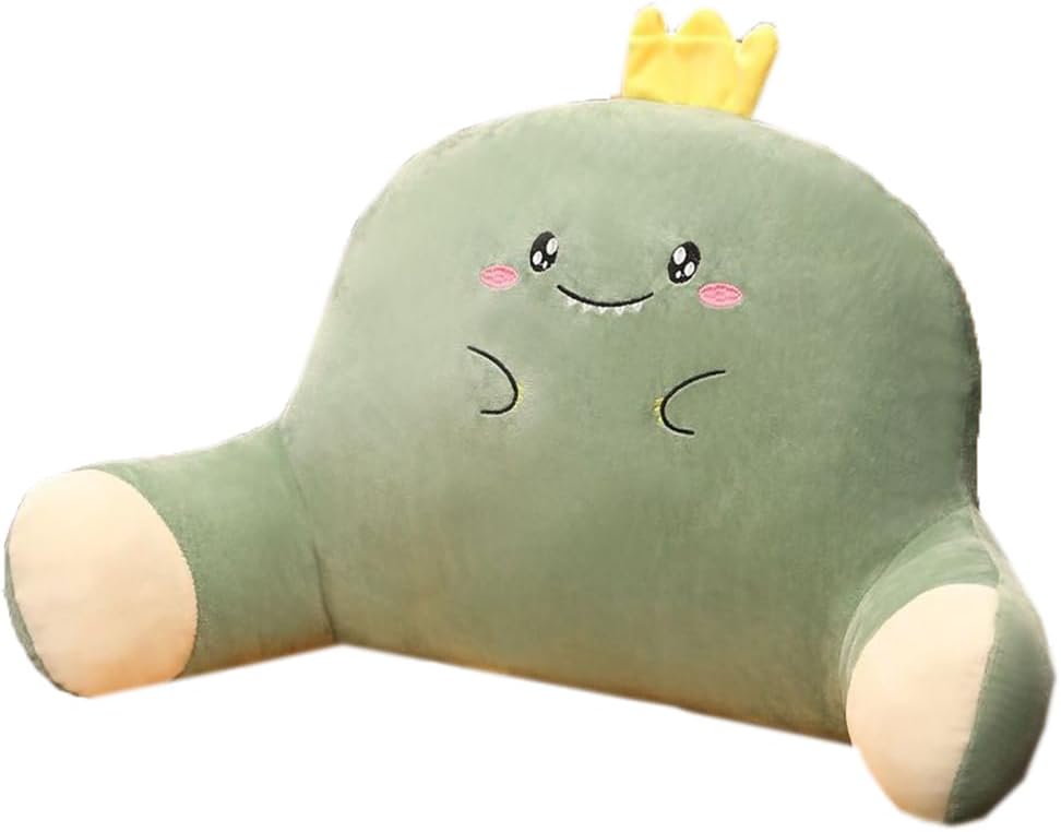 Tingting's Dream Cute Office Lumbar Pillow Car Rest Waist Cushion Sofa Bed Bed Rest Reading Pillow Cartoon Lumbar Back Cushion (Carrot, 55×33CM/21.65"×12.99")