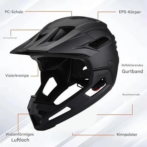 Cascos de bicicleta para adultos ajustables para ciclismo urbano y montaña 6