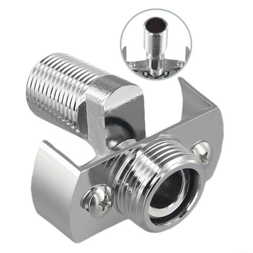 Adaptador de grifo de pared ajustable con tornillo excéntrico de 36 mm para desviar tomas de agua 5