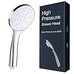 dothnix High Pressure Shower Head, Power Shower Head for Low Pressure, Universal Handheld Pressure Boosting Showerhead