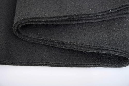 Premium Black Soft Felt Fabric Sheet - 18" x 36" Crafting Material for DIY Projects, Decorations, and Creative Endeavors 4 Premium Black Soft Felt Fabric Sheet - 18" x 36" Crafting Material for DIY Projects, Decorations, and Creative Endeavors - Image 3