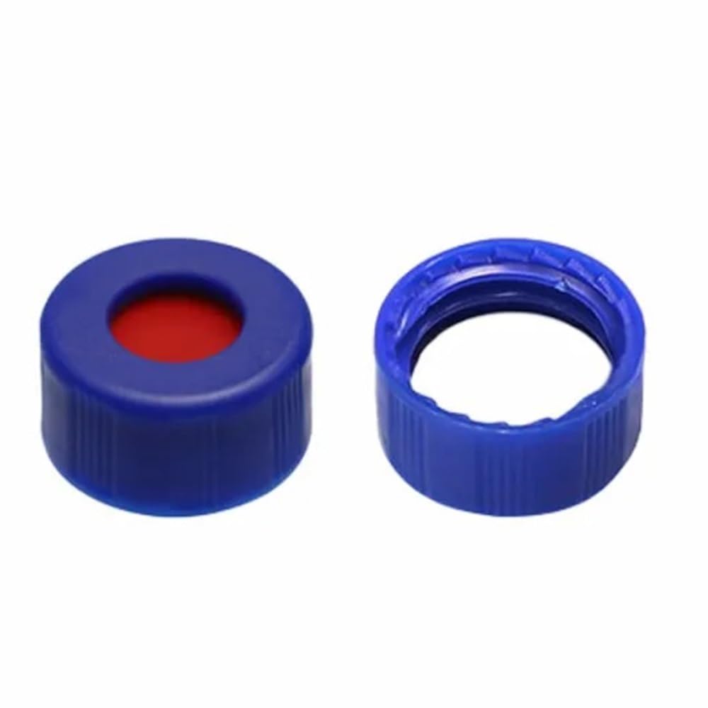 100 stücke Fläschchen 1,5 ml Mit 9mm Blau Offenen Kappe Probe Flasche for Experiment