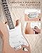 STRICH DIY Electric Guitar Kit, ST Style Mahogany Body & Maple Neck Guitar with SSS Pickups, Easy to Assemble Kit with All Parts Included – Build Your Own Electric Guitar