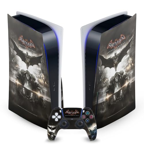 Housse Vinyle Batman Arkham Knight PS5 et DualSense aux Finitions Graphiques Premium