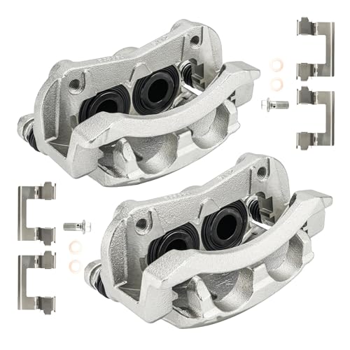 Image of PHILTOP Front Brake Caliper Compatible with 2008-2023 TITAN, 2006-2023 Armada, 2014-2023 QX80, 2007-2013 QX56, 19-B3338, 19-B3339