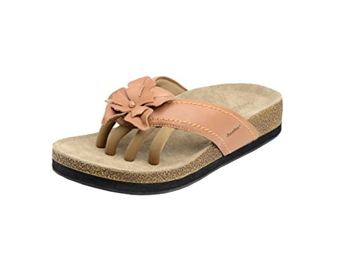 Wellrox Women's Terra-Chloe Tan Casual Sandal 9