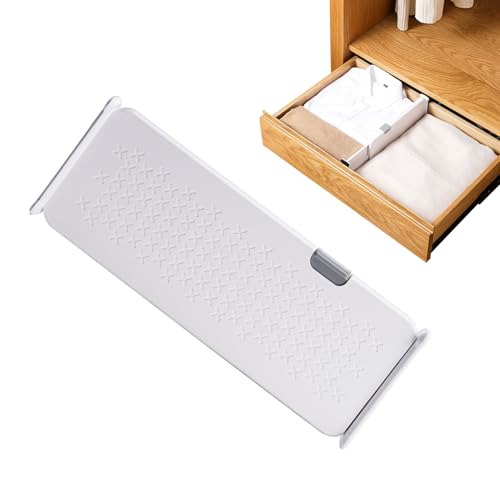 Divisore per cassetti, organizer espandibile antiscivolo da 28 a 43 cm, organizer per cassettiera, separatori per cassetti, per cameretta dei bambini, cucina, vanità, camera da letto, biancheria