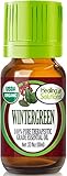 Healing Solutions Wintergreen Essential Oil 0.33 oz (10 ml), Organic, Undiluted, and Pure Oil for Hair Diffuser, Skin, & Aromatherapy, Therapeutic Grade