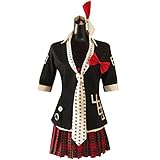 HOLRAN Super Dangan-Ronpa 2 Junko Enoshima Cosplay Costume (Women-S, Black)