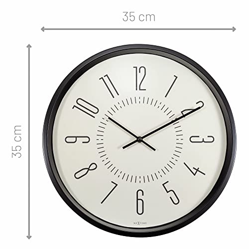 Nextime Luminous Wall Clock In White #TOP5