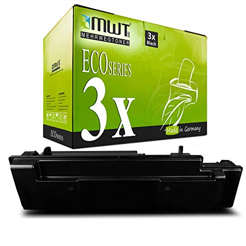 3X MWT Toner Compatible pour Kyocera FS 3540 3640 3920 MFP DN Plus 1T02J10EU0 Noir