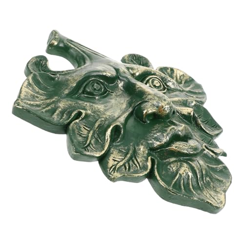 Décoration Murale Homme Vert Résine Multi-usage Sculptée Vivante