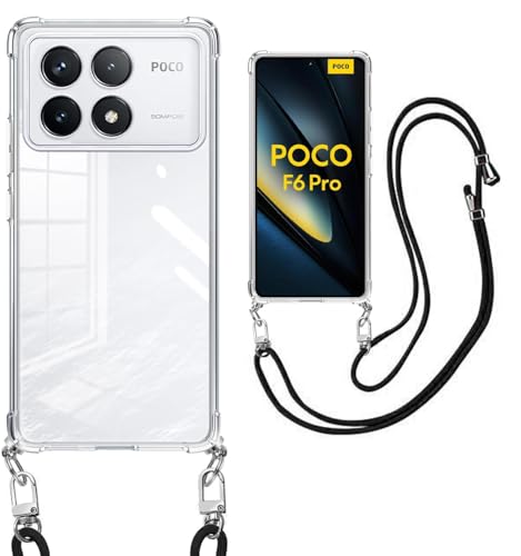 weiaoluo �P�[�X Xiaomi POCO F6 Pro �N���A �p�� �V�����_�[ �ϏՌ� TPU POCO F6 Pro 5G / For Redmi K70 �J�o�[ ���|�� ��|�� ��|�� �V���I�~ POCO F6 Pro �X�}�z�P�[�X �X�g���b