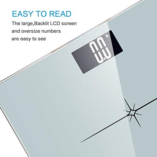 image for NUTRI FIT High Precision Digital Body Weight Bathroom Scale with Ultra