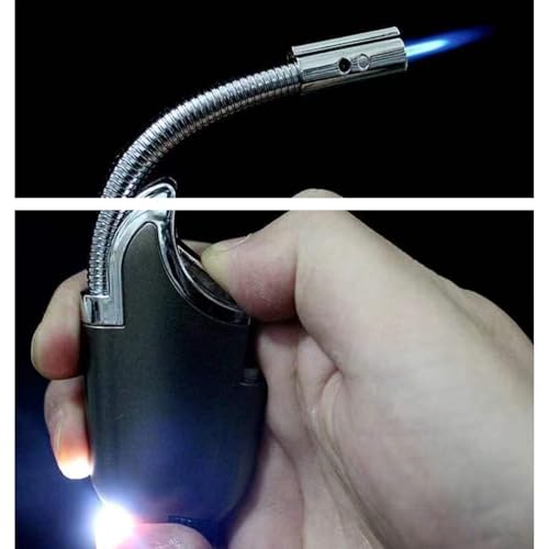 Encendedor portátil multifuncional metálico a butano miniatura 3