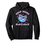 pastello goth bradipo kawaii dead inside space galaxy giapponese felpa con cappuccio