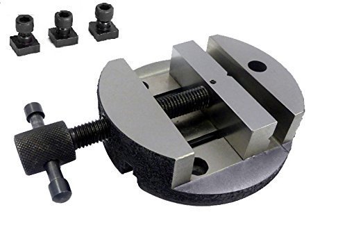 Étau rond en fonte 100 mm outillage de fraisage pour table rotative