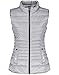 Produktbild Gerry Weber Damen Steppweste mit Daunenfeeling figurumspielend, tailliert Silber 40