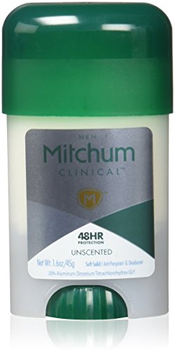 Mitchum Clinical Soft Solid Sin Perfume, 1.6 Onzas miniatura 1