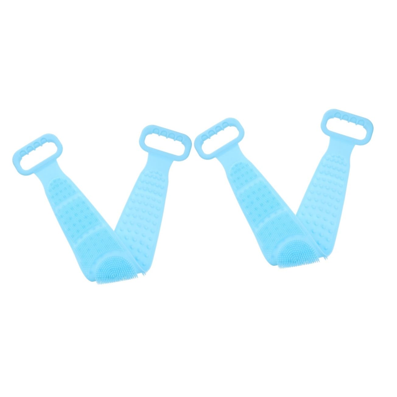 Beavorty 2 Pezzi Spazzola Da Bagno In Silicone Esfoliante Scrubber Uomini Bagno Scrubber Per Il Corpo Corpo In Silicone Luffa Spazzola Per La Schiena In Silicone Asciugamano Da