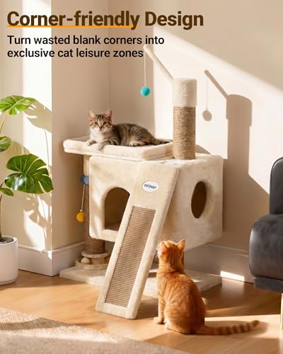 Torre para Gato Eco-Wood con Rascadores y Condo Interior miniatura 4