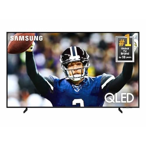 SAMSUNG 43-Inch Class QLED 4K Q60D Series Quantum HDR Smart TV w/Object Tracking Sound Lite, Motion Xcelerator, Slim Design, Gaming Hub, Alexa Built-in (QN43Q60D, 2024 Model)