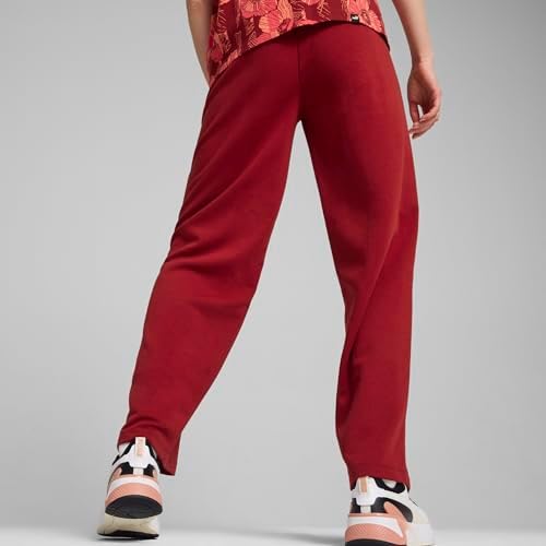 PUMA Kadın ESS+ CLASS ACT Pants-Intense Red Knitted Pants L - Görsel 6