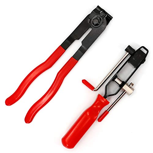 UTSAUTO CV Boot Clamp Pliers CV Joint Ear Clamp Banding Tool Set for Vehicles ATV UTV boot Clamps