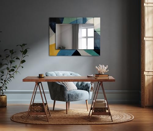 Miroir avec impression abstrait de haute qualité pour deco murale - 5