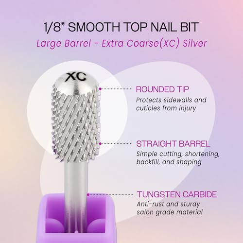Broca de carburo PANA para manicura y pedicura 1/8 pulg miniatura 5