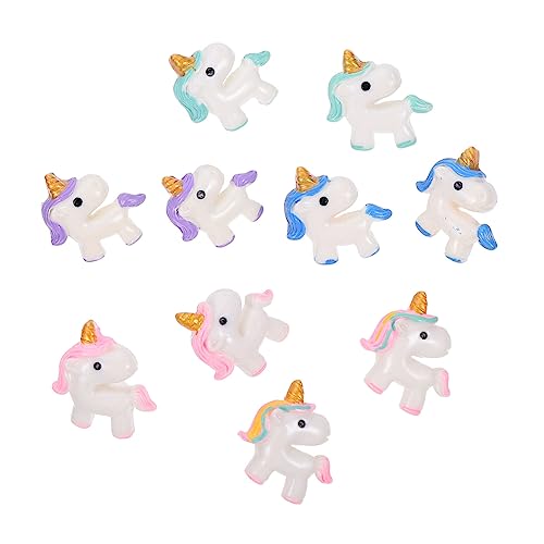 CANIGHT 10stücke Lustige Cartoon Pushpins Einhorn Design Dekorative Pinnadeln Für Fotos Notizen Und Memos Aus Strapazierfähigem Resin Für Büro Und Zuhause