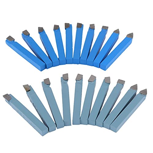 20 piezas punta de carburo metal para torno 1/4 pulg miniatura 3