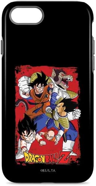 Skinit Pro Phone Case Compatible with iPhone 8 - Officially Licensed Dragon Ball Z Negative Shenron Design