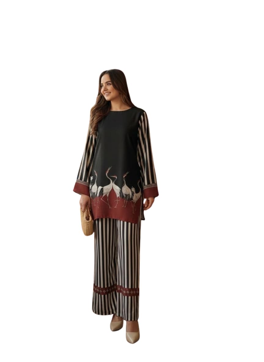 Women Co Ord Set for Women| Stylish Top and Bottom Set | Casual Western Outfit| Lounge Wear Co-Ord Set| Travel Party Office Daily Wear-image-25