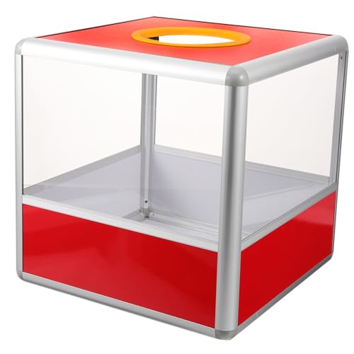 Boîte de tirage au sort transparente sécurisée pour vos dons
