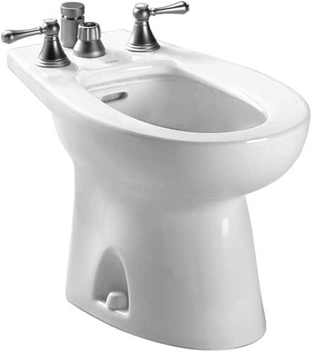 TOTO BT500B #01 Piedmont Bidet only Vertical Spray, Cotton White