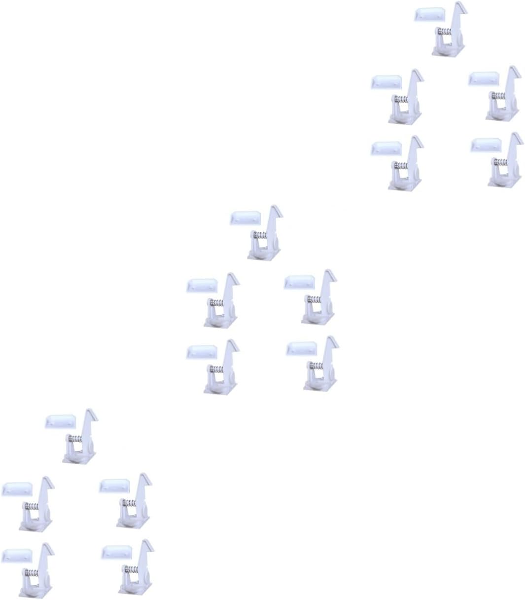 VICASKY 15pcs Cabinet Locks Boy Girl Safety Easy Install No Tools Boy Girl Proofing Locks