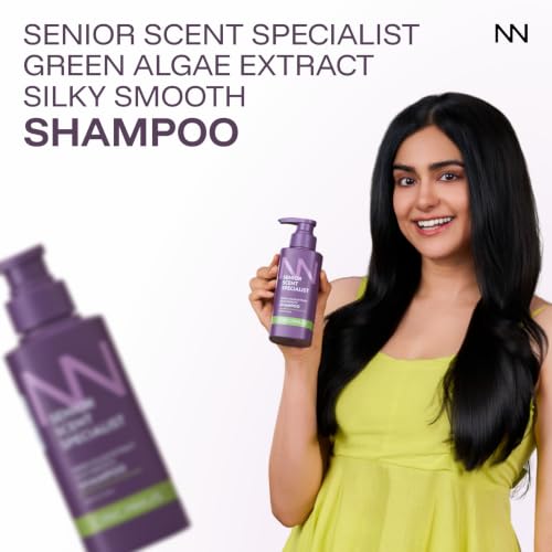 Image of Cincinnus Silky Smooth Shampoo | Green Algae Extract, Salicylic Acid, Lavender, Rose, B5 | shampoo for soft, shiny and smooth hair | Nourishing Shampoo for Dull & Rough Hair (750ml)