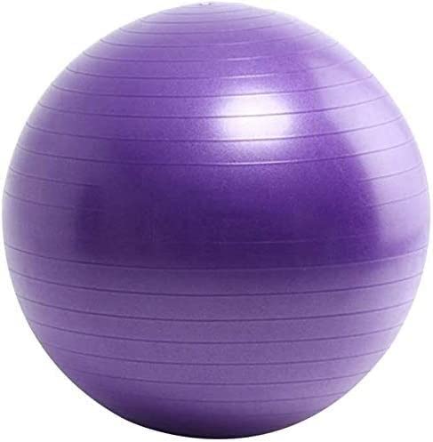 Pelota de yoga con bomba de aire y textura antideslizante para fitness