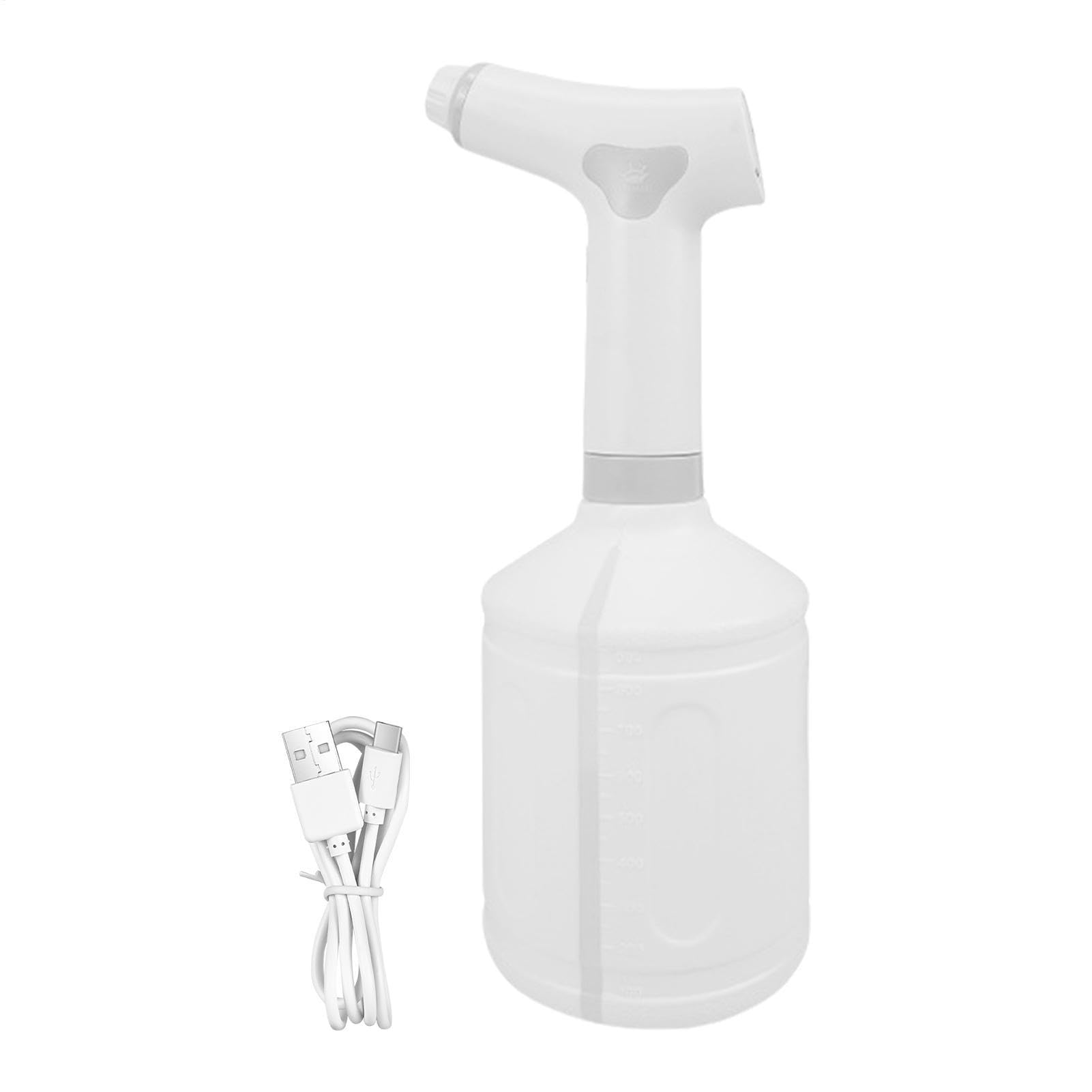 Rociador de plantas automático USB con boquilla regulable de 1 litro