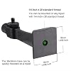 Binocular Tripod Adapter Quick Release with 38mm Mounting Base 1/4-20 Inch Thread Removable Accessories for 8x42 10x50 12x60 15x56 15x60 15x70 20x60 25x70 Roof and Porro Binoculars.
