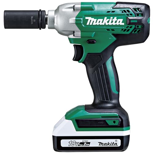 マキタ(Makita) 充電式インパクトレンチ 18V2Ah バッテリ・充電器・ケース付...