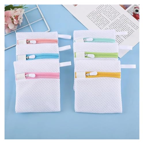 Bolsa de malla para lavar ropa interior delicada accesorios lavandería pequeña 3