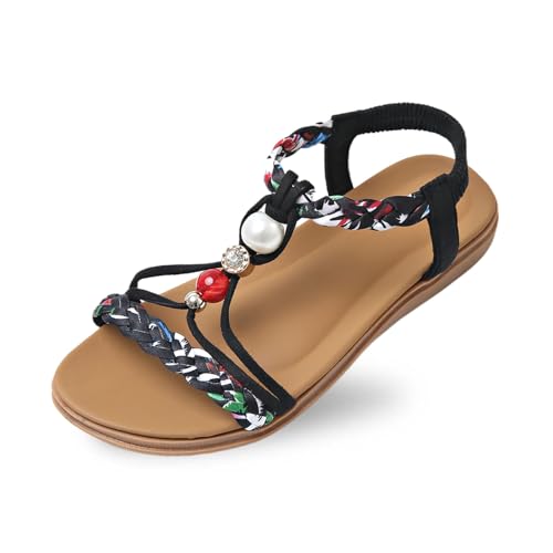 Sandales cuir femme pour danse latine et été à semelle épaisse