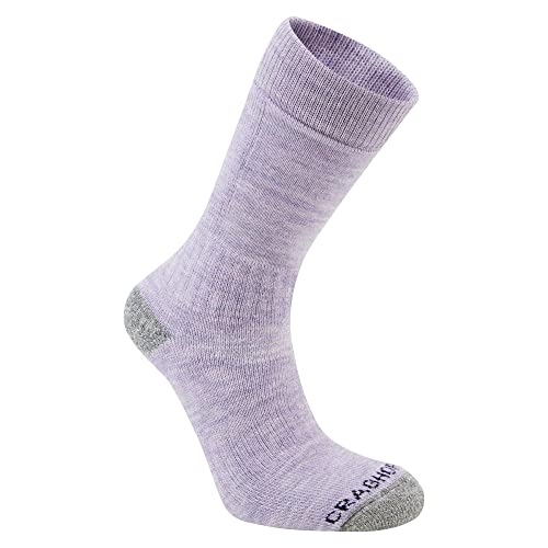 Craghoppers Trek 2 Walking SK Chaussettes de randonnée, Lilas/SGMl, 36-38 Mixte Cover